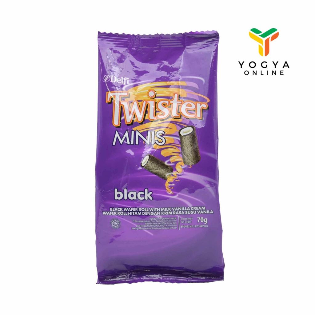 

Delfi Twister Black Vanila 70 Gr