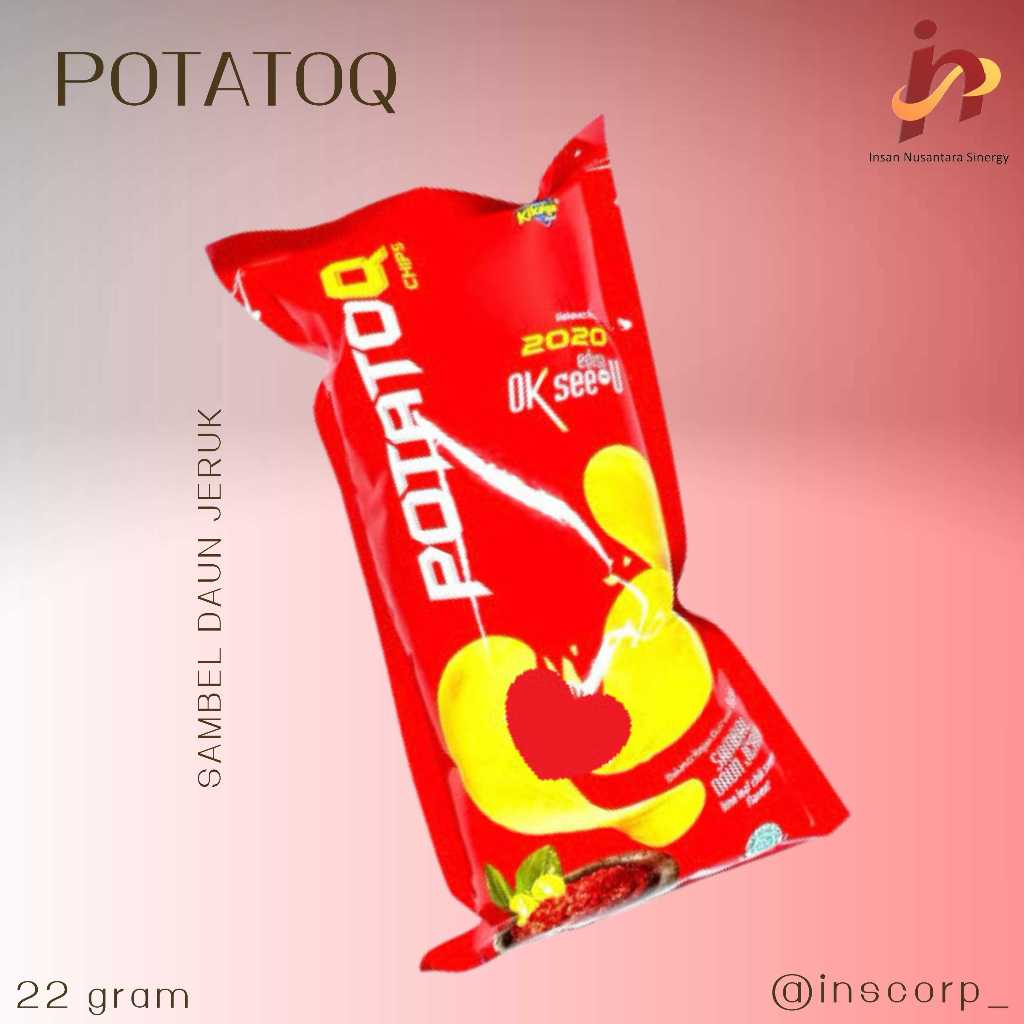 

PotatoQ Rasa Sambal Daun Jeruk 22g/Pck/ 10 Pcs