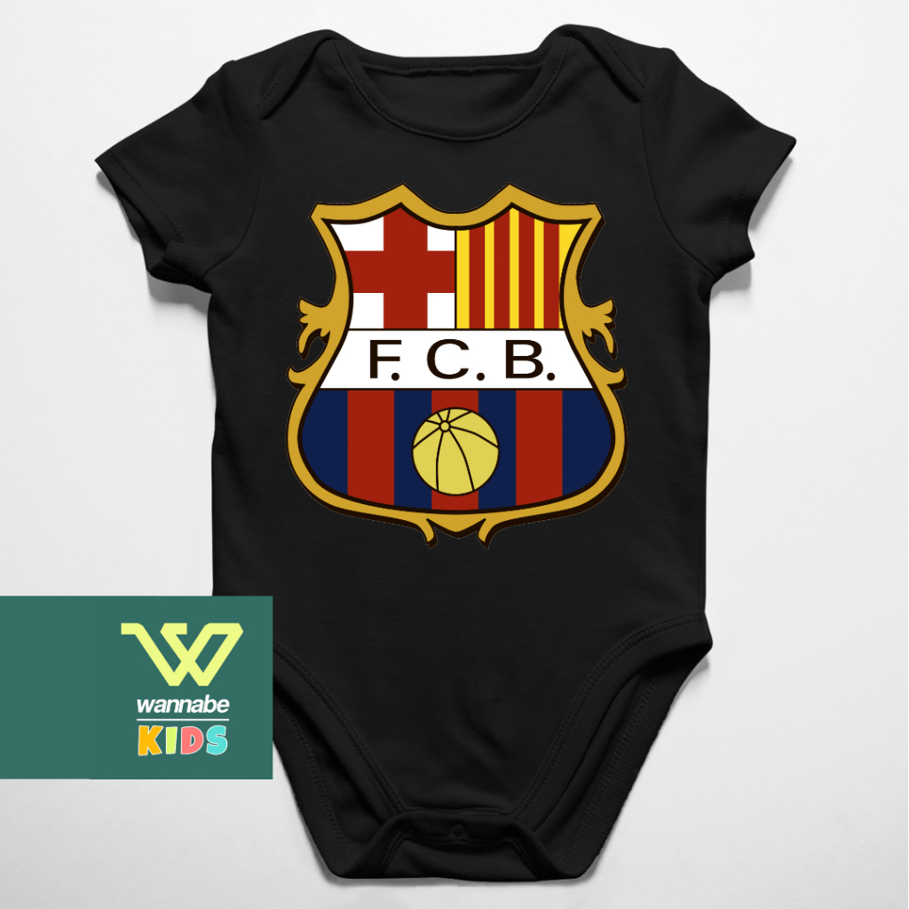 JUMPER BAYI BOLA BARCA LOGO VINTAGE JUMPER LUCU BAJU BAYI PAKAIAN BAYI
