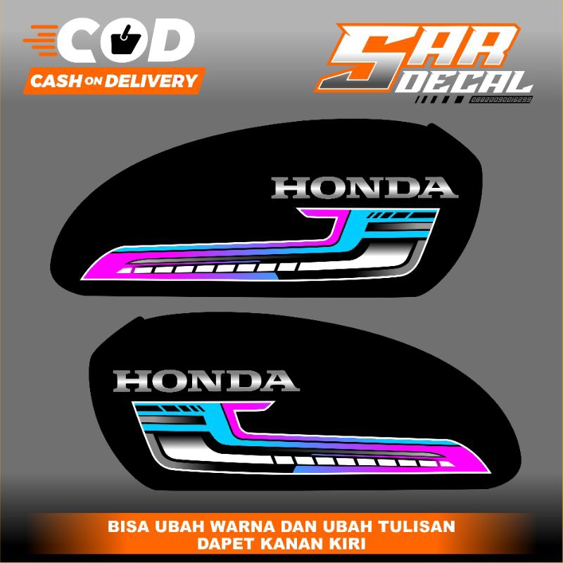 striping tangki cb 125 cb 100  les stiker tangki cb sultan tangki cb Doraemon striping tangki cb