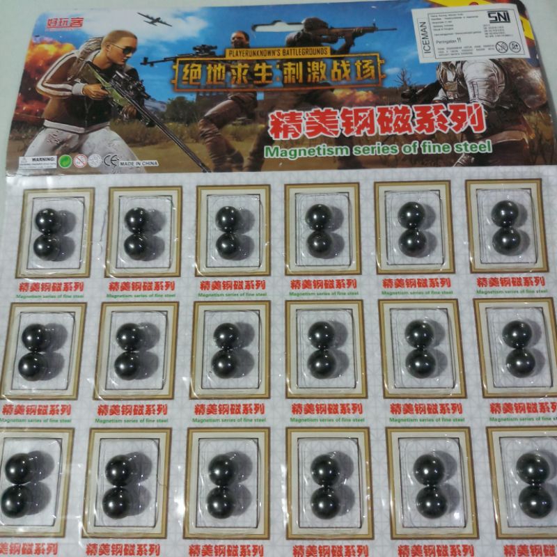 magnet bulat 1 pcs magnet bola mainan