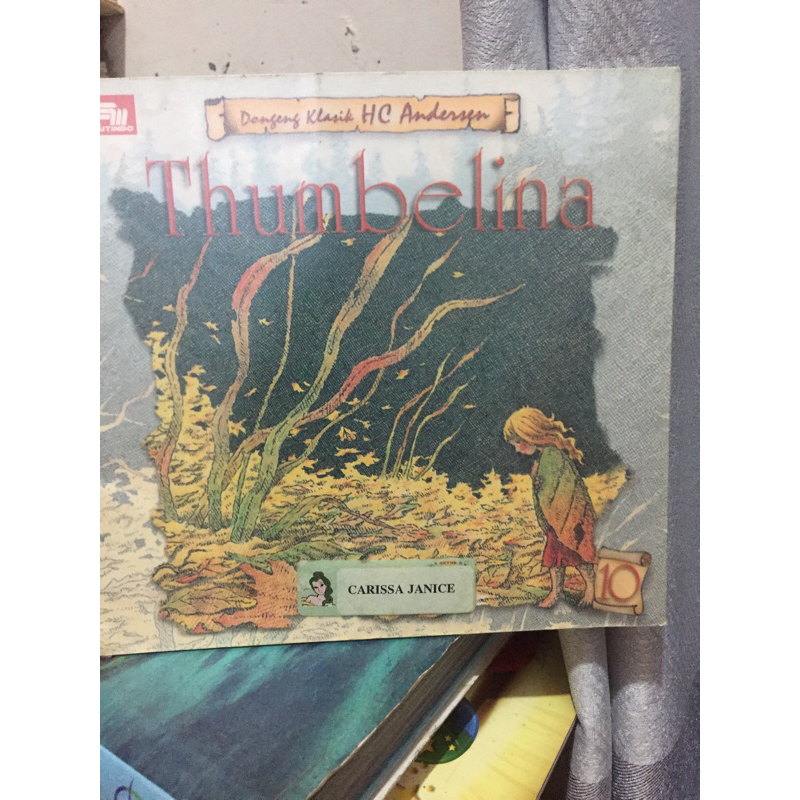 THUMBELINA DONGENG KLASIK HC ANDERSEN