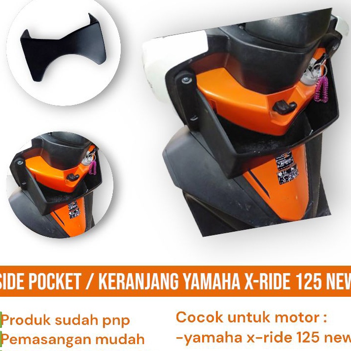 KF7 aksesoris xride keranjang xride old xride new side pocket xride new xride old