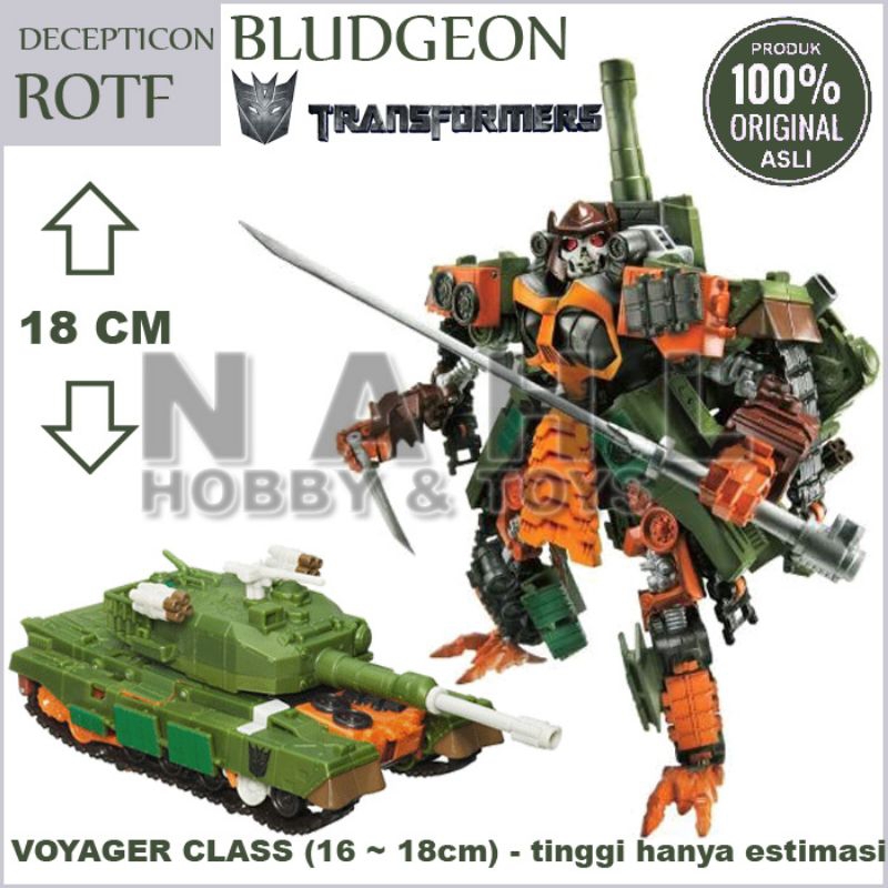 Robot Transformers ROTF DECEPTICON BLUDGEON - Voyager Class - Hasbro