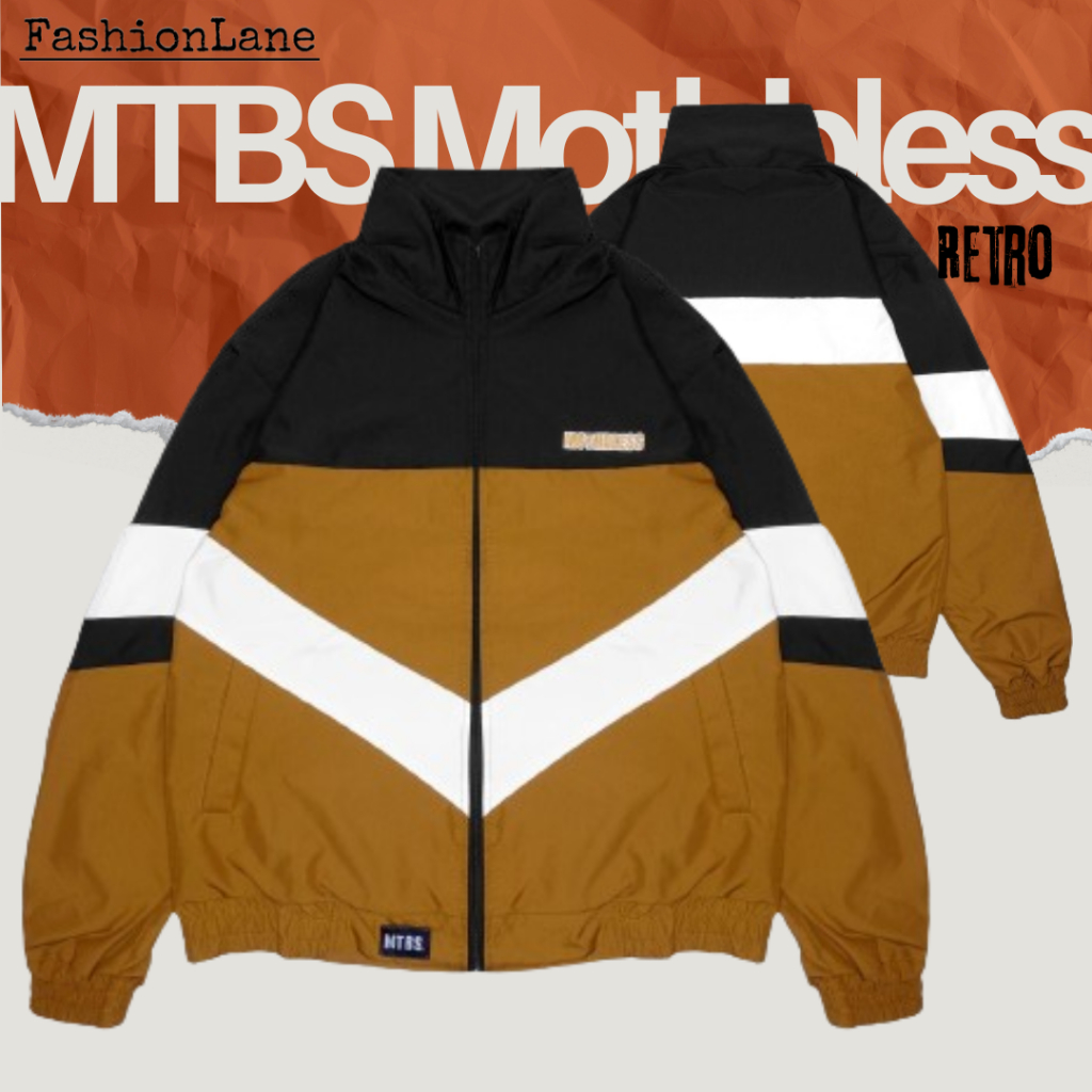 MTBS Mothbless - JAKET CASUAL SIMPLE ORIGINAL - JAKET MOTOR PRIA / JAKET BOMBER - JKET RETRO