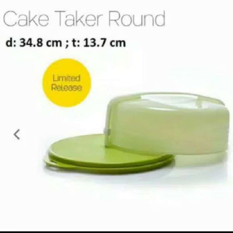 cake taker tupperware
