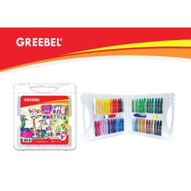 

SEGERA BELI Crayon oil pastels greebel 48 warna HALAL dan KIDS