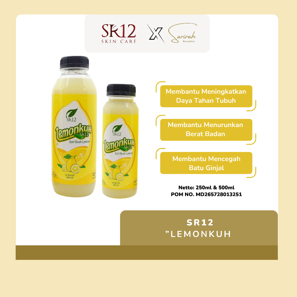 

SR12 Lemonkuh Sari Lemon 250ml dan 500ml