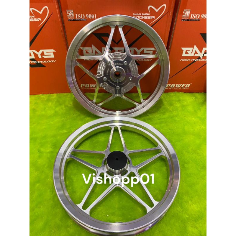 POWER VELG BAD BOYS RING 14 VELG MIO SPORTY / MIO M3 / BEAT / SCOOPY / VARIO 110 / VARIO 125/150. UK