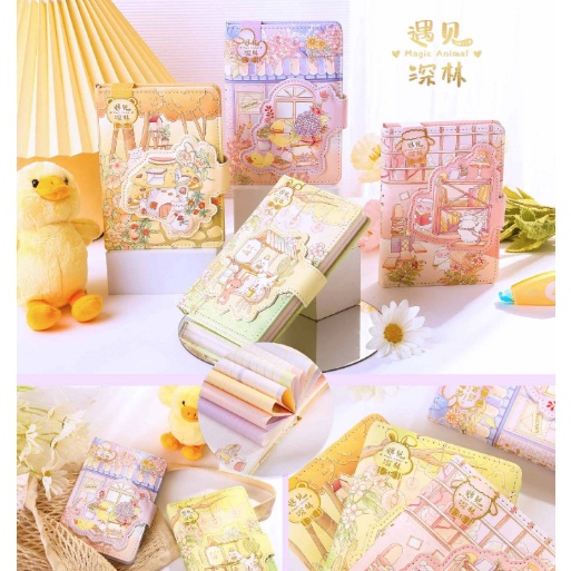 

NEW VARIAN Magic Animal Design For Notebook Premium Quality Notebook Premium Full Colors Planner Jurnal