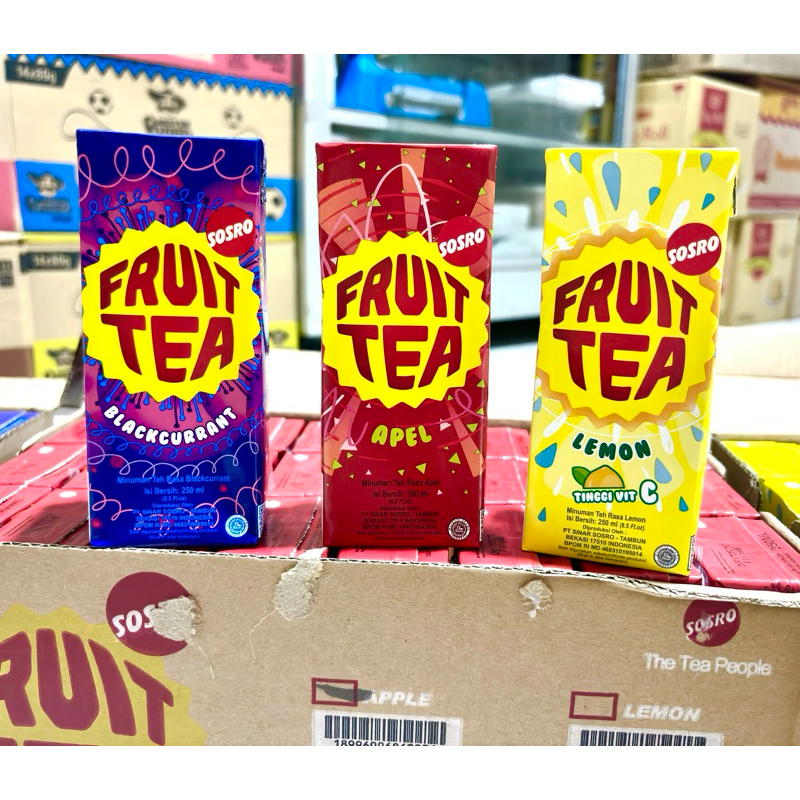 

Fruit Tea Kotak 250ml Sosro