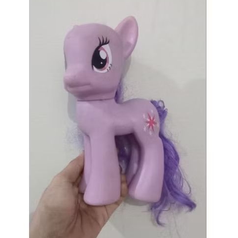Preloved mainan anak Kuda Poni Jumbo Besar 18cm