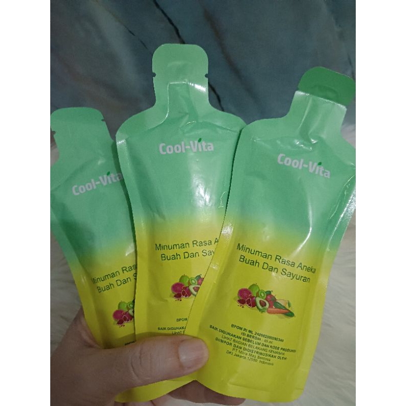coolvita sayur buah detox drink per sachet