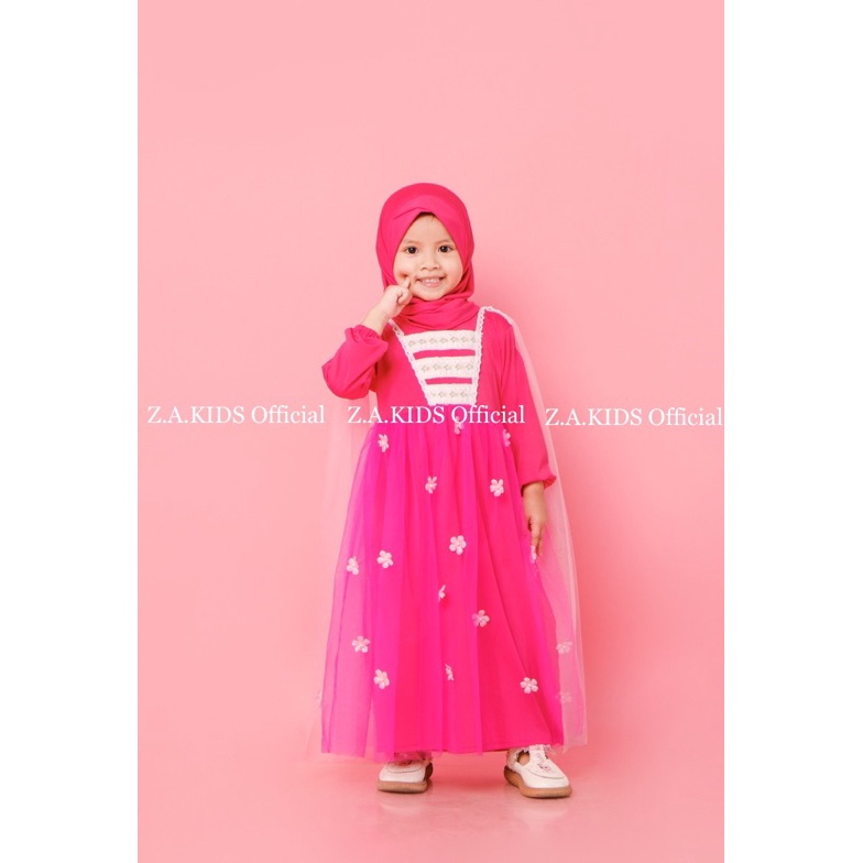 NEW PRODUCT Dress Anak Barbie  baju anak barbie  one set barbie  gamis anak barbie  gamis anak terba