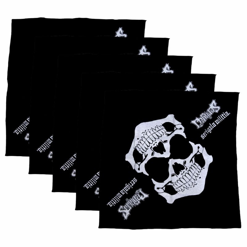 BANDANA - SLAYER MOTIF - SCARF - SERINGAI POLOS