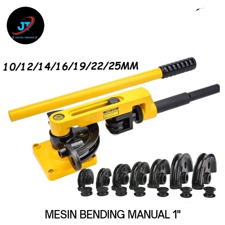 Mesin Bending Pipa Manual | Pembengkok Pipa Besi | Manual Pipe Bender 25mm 1"