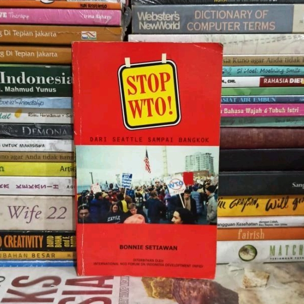 Buku Original STOP WTO DARI SEATTLE SAMPAI BANGKOK Bekas