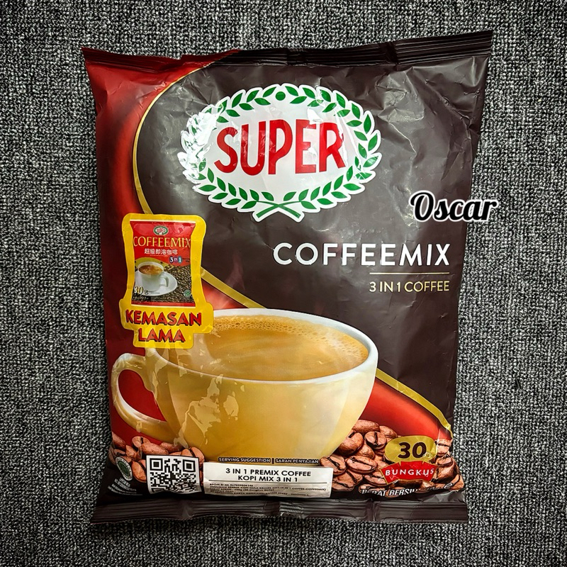 

Super Coffeemix 3in1 isi 30 sachet Kopi Singapore Coffee Kopi