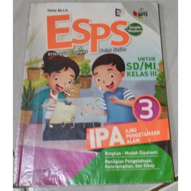 

ESPS IPA kelas 3 revisi 2013 penerbit Erlangga