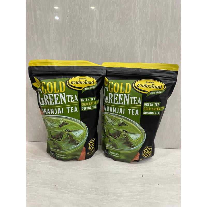 

THAI TEA GOLD GREEN TEA ( PREMIUM ) 500GR WHANJAI TEA