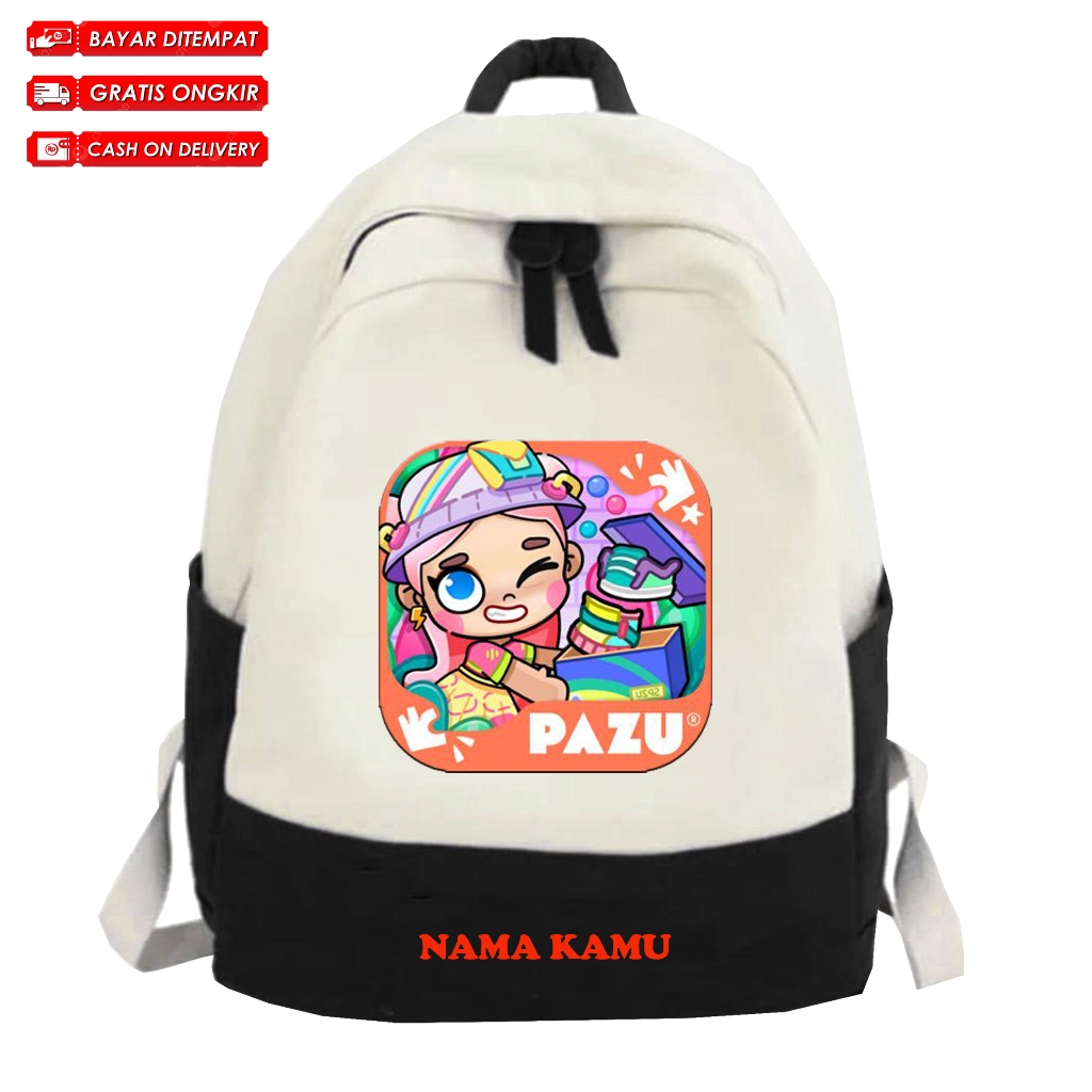 TAS ANAK SEKOLAH SD/TK KARAKTER PAZU