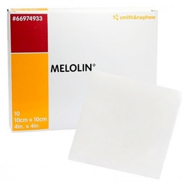 SMITH & NEPHEW Melolin 10cm x 10cm / Kasa Penyerap Nanah