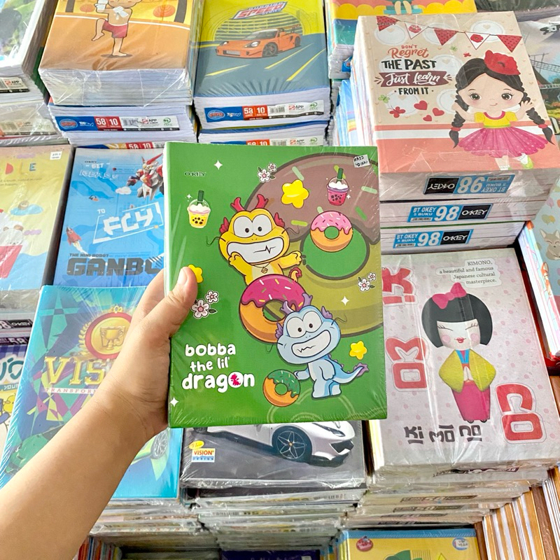 

(10 PCS) BUKU TULIS OKEY 58 LEMBAR (PRODUK DARI KIKY)
