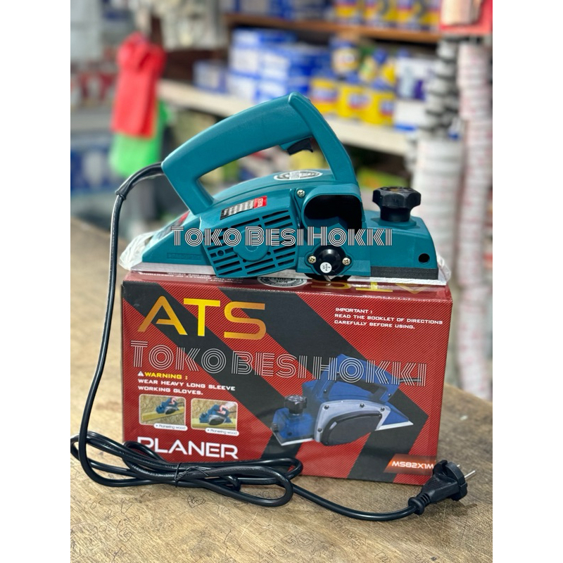 Mesin Ketam / Mesin Raut / Mesin Ketam Kayu ATS MS82 x 1M