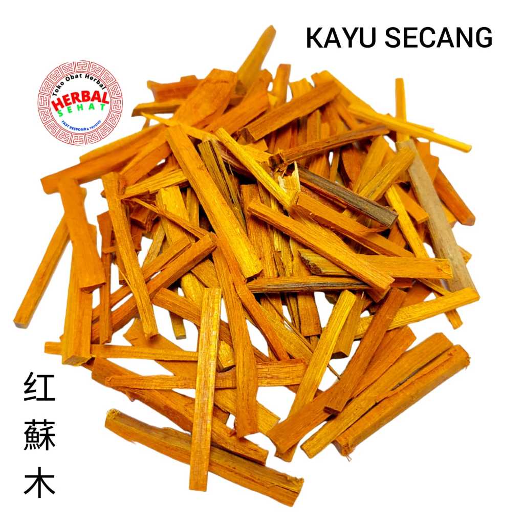 

300 gram - Kayu Secang Kering / Hong Su Mu 红苏木片