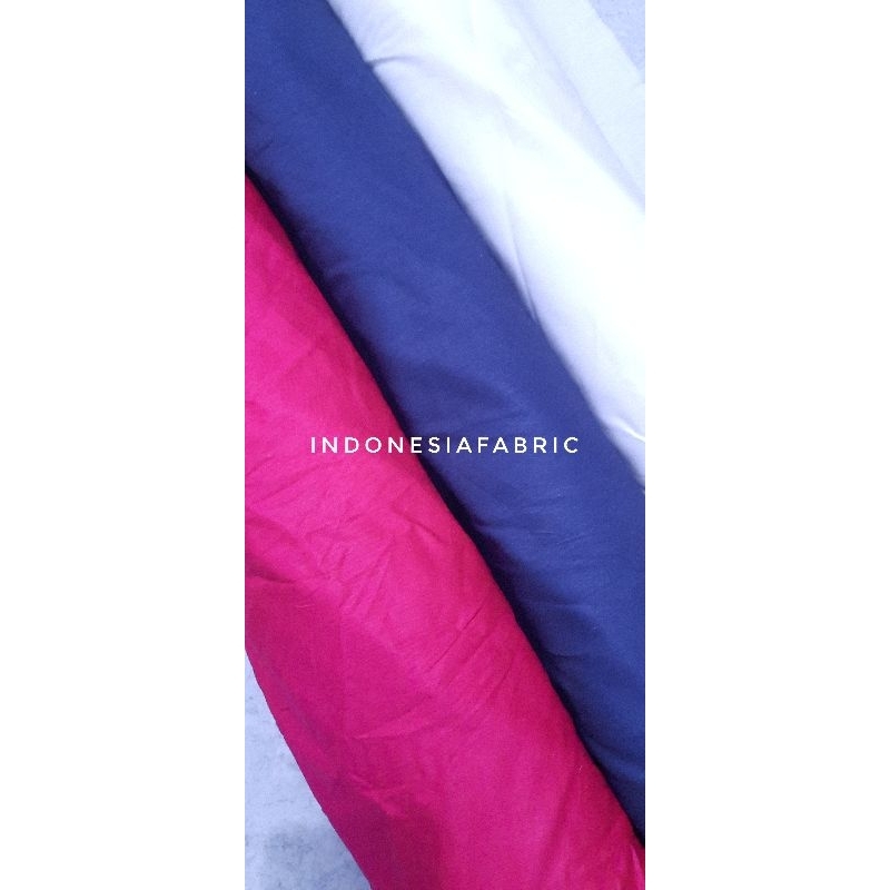 0.5 meter Kain Katun jepang Tokai polos Poplin