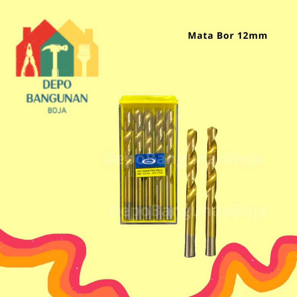 16 (12mm) Mata Bor / Mata Bor Besi / Mata Bor Kayu