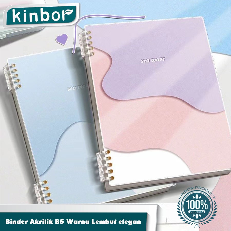 

Buku Catatan B5 Buku Tulis Sekolah Lucu Ring Notebook Aesthetic Lose Leaf Binder