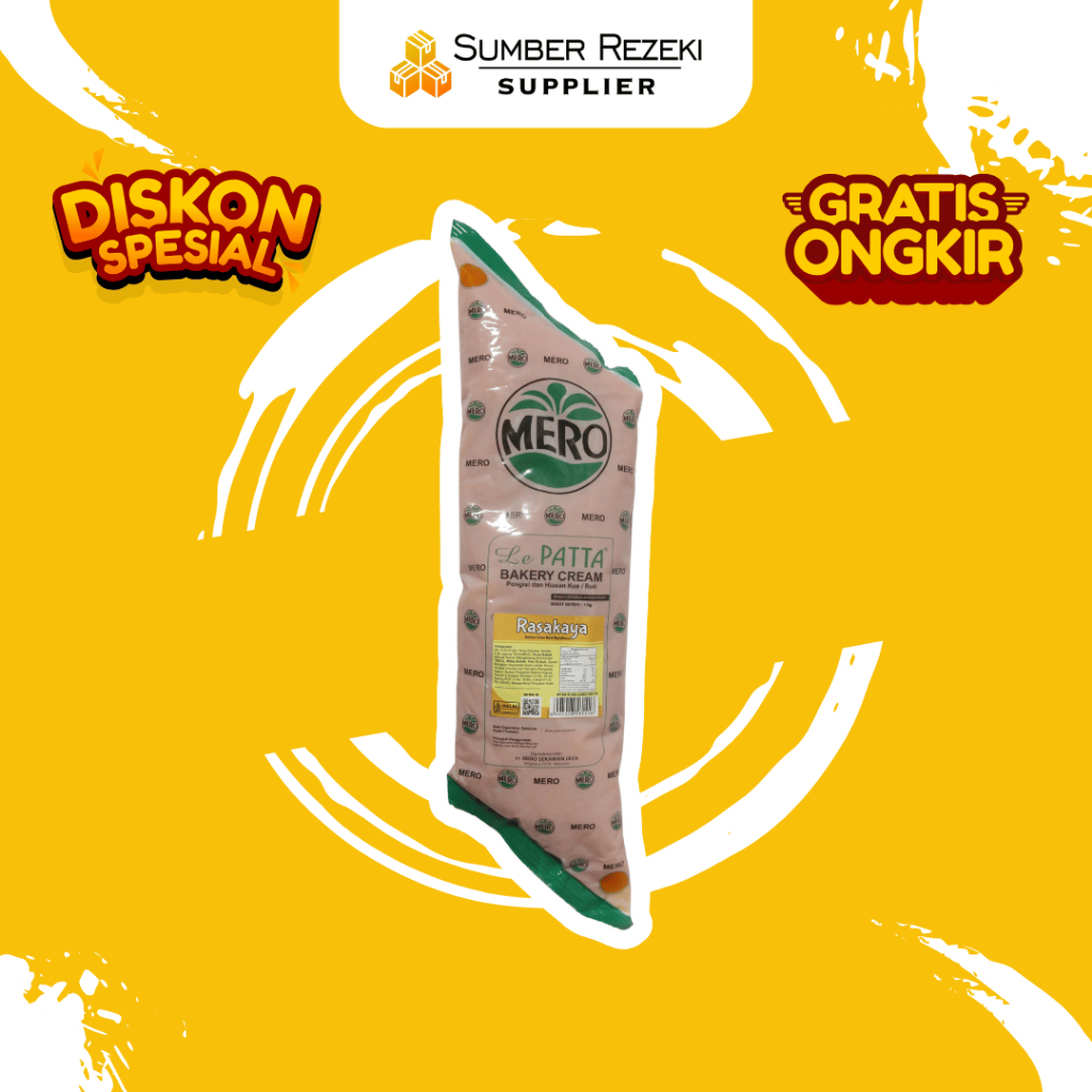 

Mero Le Patta Bakery Cream Sarikaya 1kg/500gr/250gr