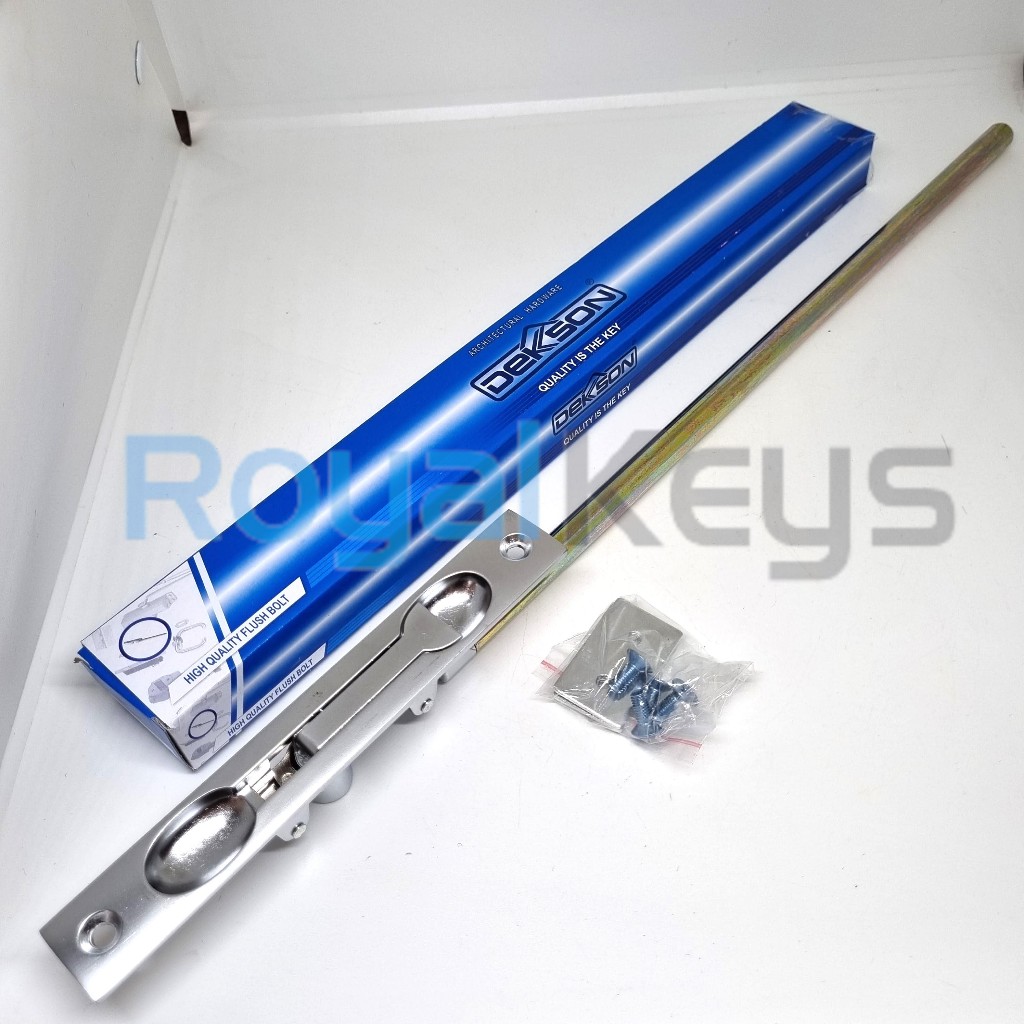 Flush Bolt Dekson Dekkson FB SQ501 370mm ZC Grendel Tanam Pintu Besi
