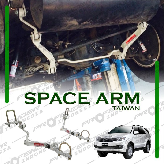 TAIWAN SPACE ARM - Aksesoris Balance arm Stabiliser Swaybar - Toyota Fortuner KD VNT 05+ - Berkualit