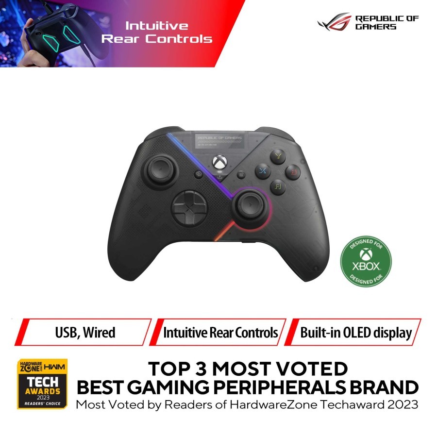 ASUS ROG Raikiri PC Controller Wired Gamepad