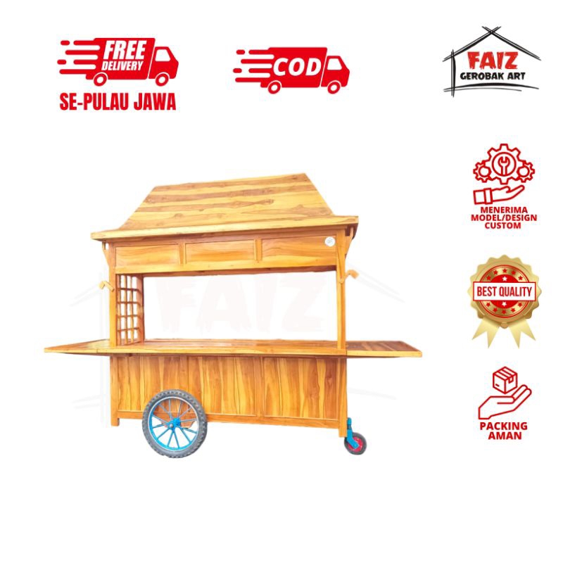 GEROBAK ANGKRINGAN 3 METER JEPANG JOGLO