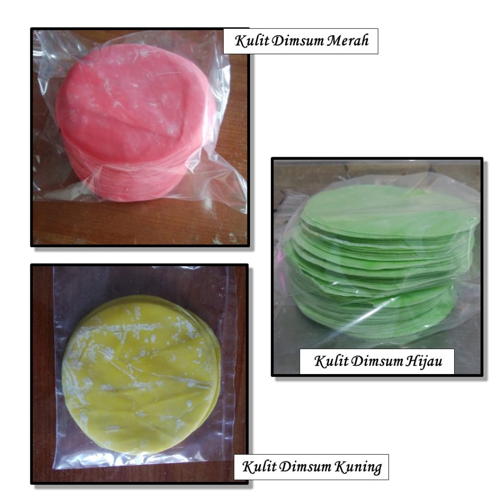 

Kulit Dimsum Warna 1kg diameter 10 cm dan 8 cm