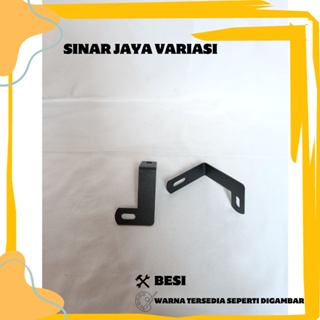 BRACKET LAMPU TEMBAK YAMAHA LEXI 125 BREKET LAMPU FOGLAMP LEXI BRAKET BESI LAMPU D2 BAWAH KOLONG DEP