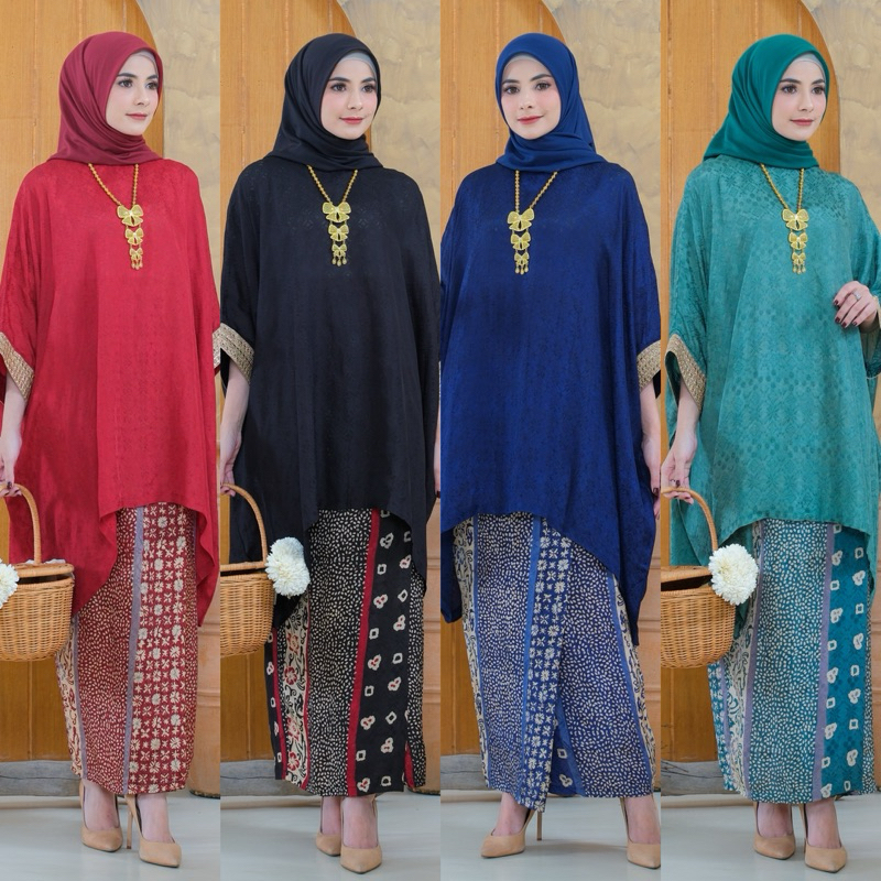 MAURA SET | SET ROK VISCOSE PREMIUM GIES | SET BATIK VISCOSE | BAJU KONDANGAN | SET ROK TERBARU