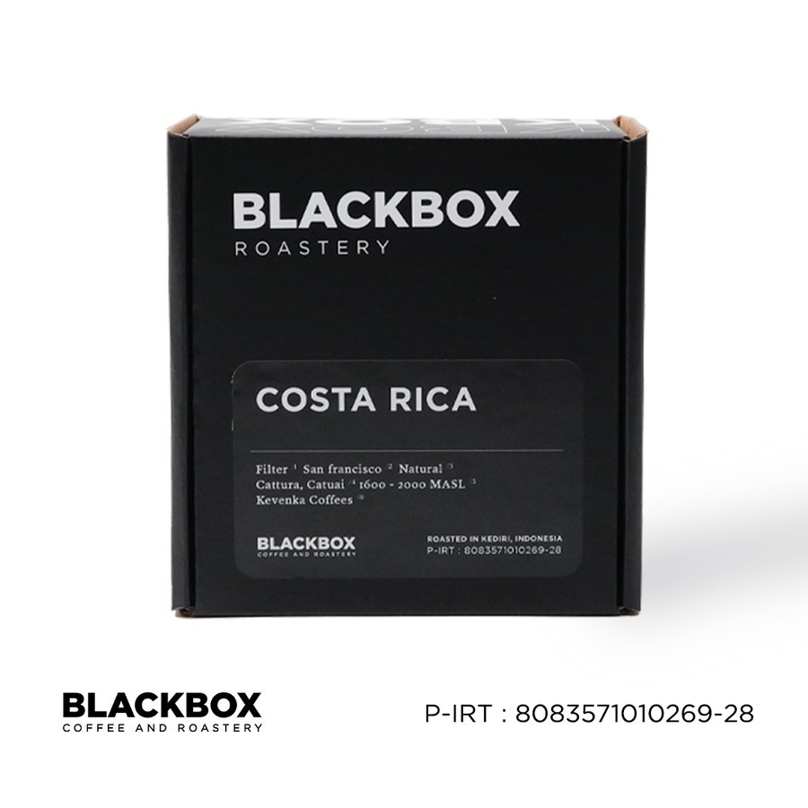 

COSTA RICA SAN FRANCISCO IMPORT ROASTEBEAN BY BLACKBOX ROASTERY
