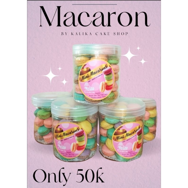

Macaron Mini / Dessert / Cemilan Sehat / Oleh-oleh Bandung