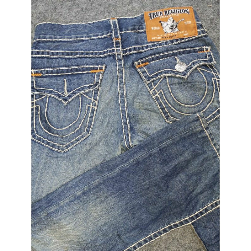 Celana jeans pria True Religion Ori