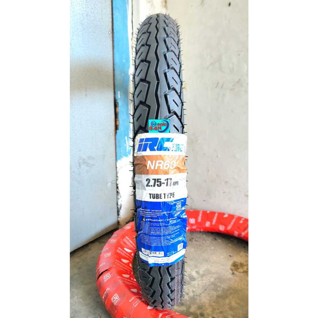 BAN IRC NR60 275-17 RING 17 TUBETYPE ban 275-17 ban tubetype ban irc 275-17ban ring 17 ban motor rin