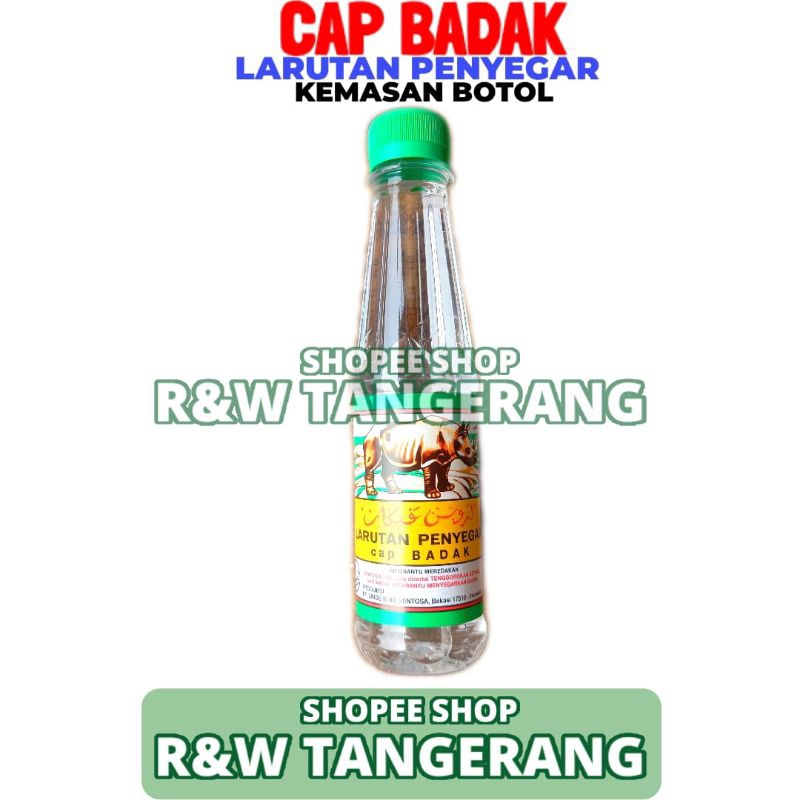 

Larutan Penyegar Cap Badak Botol Kemasan 200ml