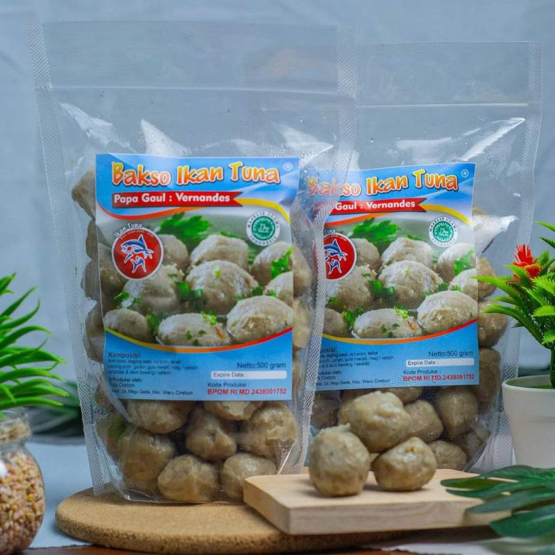 

bakso ikan tuna Kemasan 500 gram