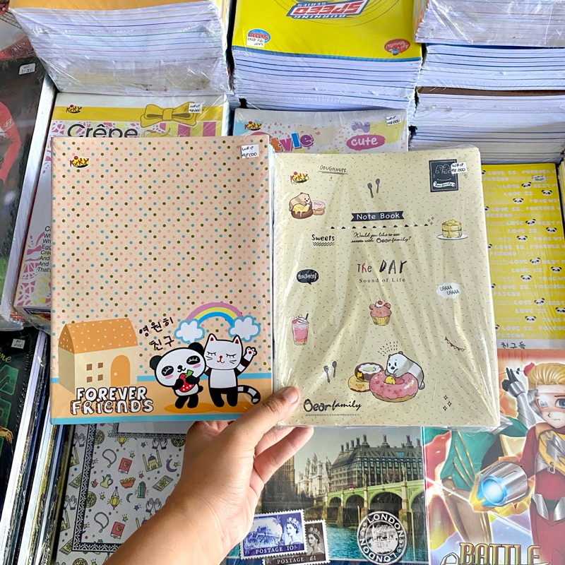 

(10 PCS) BUKU TULIS KIKY 58 LEMBAR BERWARNA POLOS