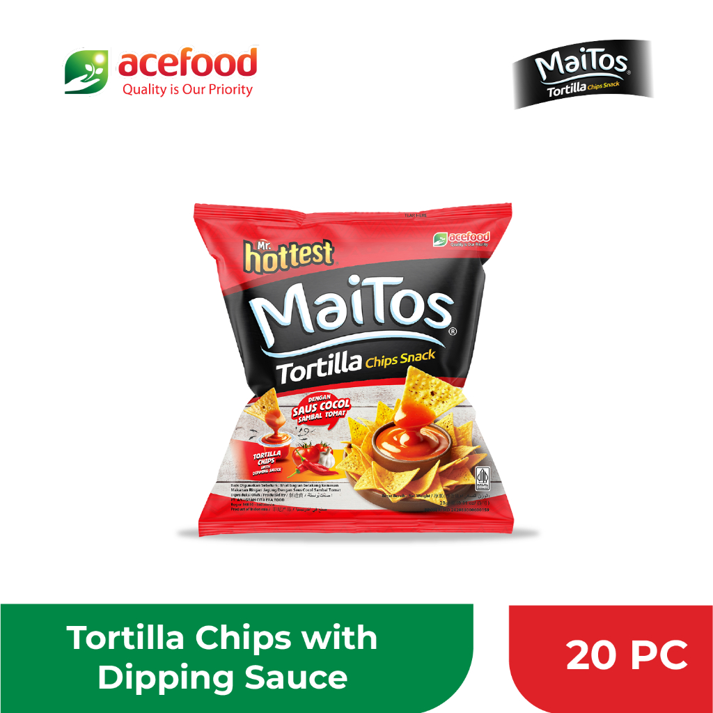 

Tortilla Chips Dipping Sauce 23 Gr ( 20 pcs )