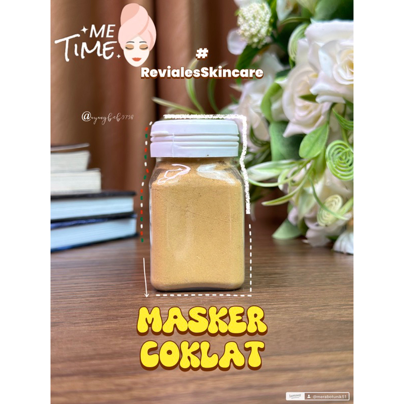 MASKER COKLAT RV SKINCARE