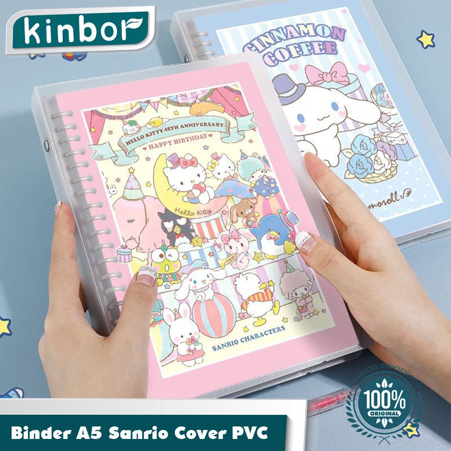 

Binder A5 sanrio/ Loose-Leaf Notebook A5/ Buku Catatan